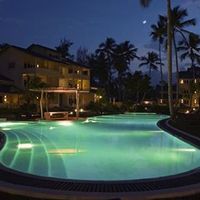 Pool by night of the Apart-Hotel ALISEI - Las Terrenas - Dominican Republic